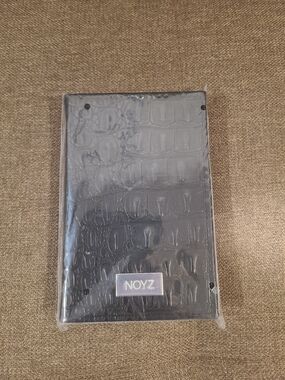 NOYZ Black Mini Crocodile Textured Journal Notebook